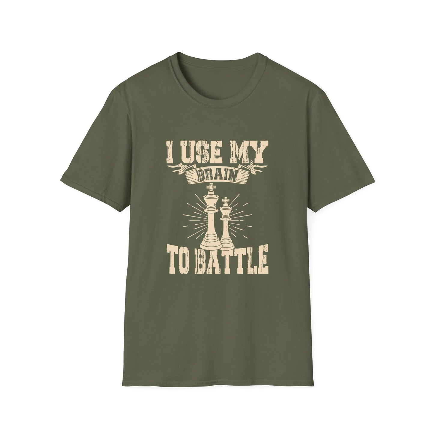 I Use My Brain To Battle T-shirt