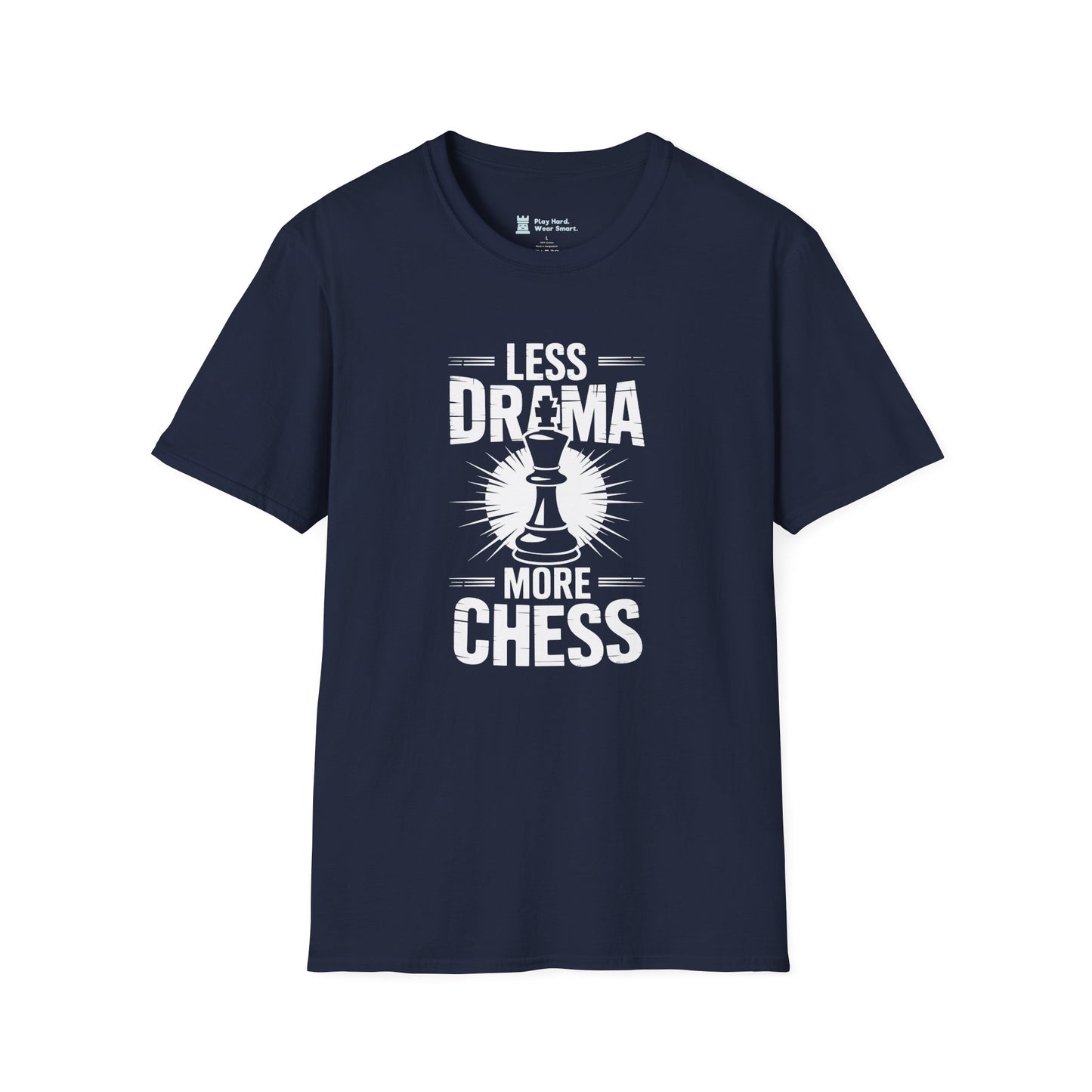 Less Drama More Chess T-Shirt