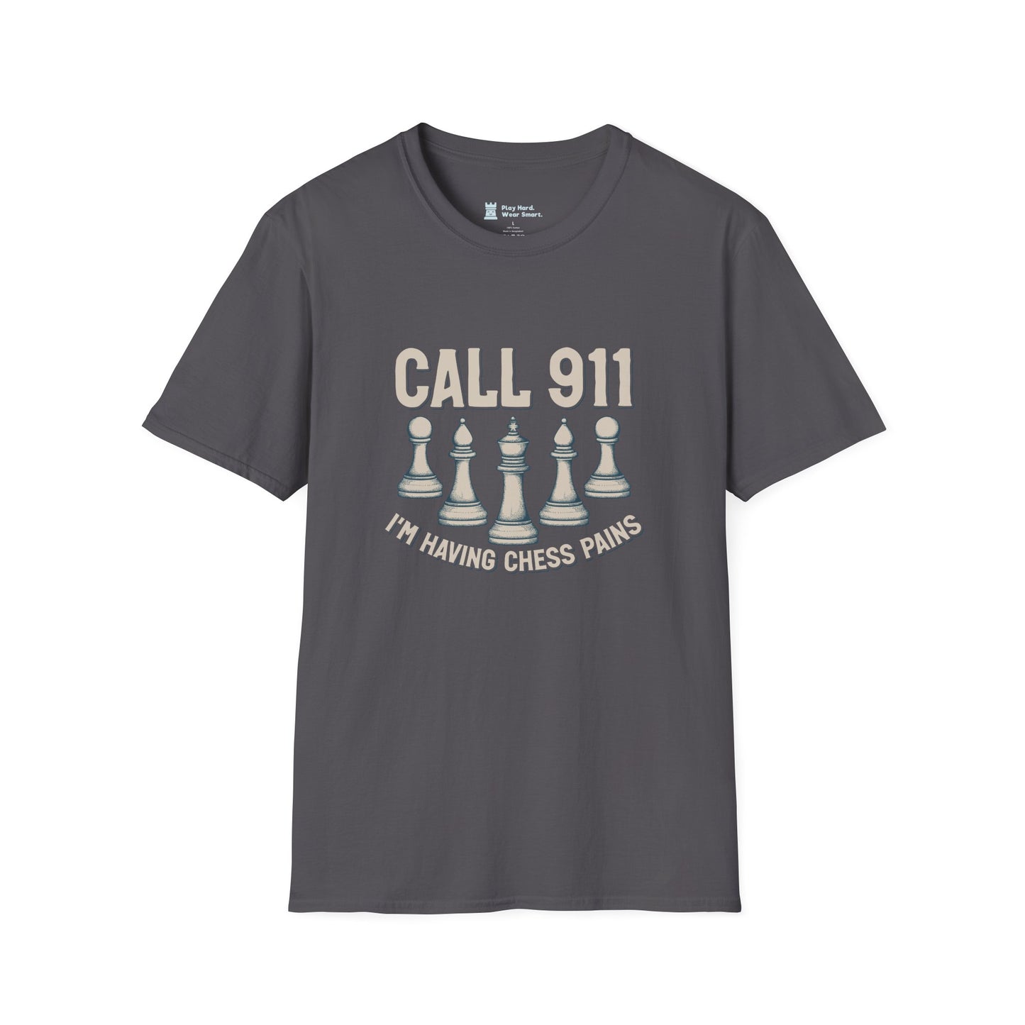 Call 911 I'm Having Chess Pains T-Shirt