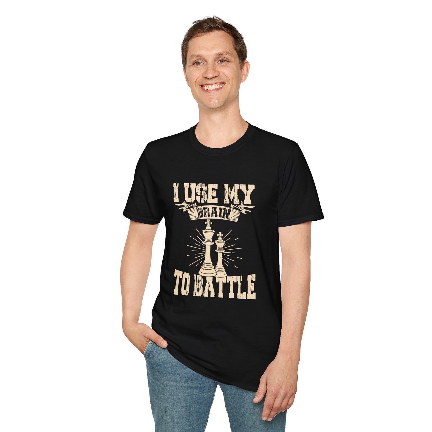 I Use My Brain To Battle T-shirt