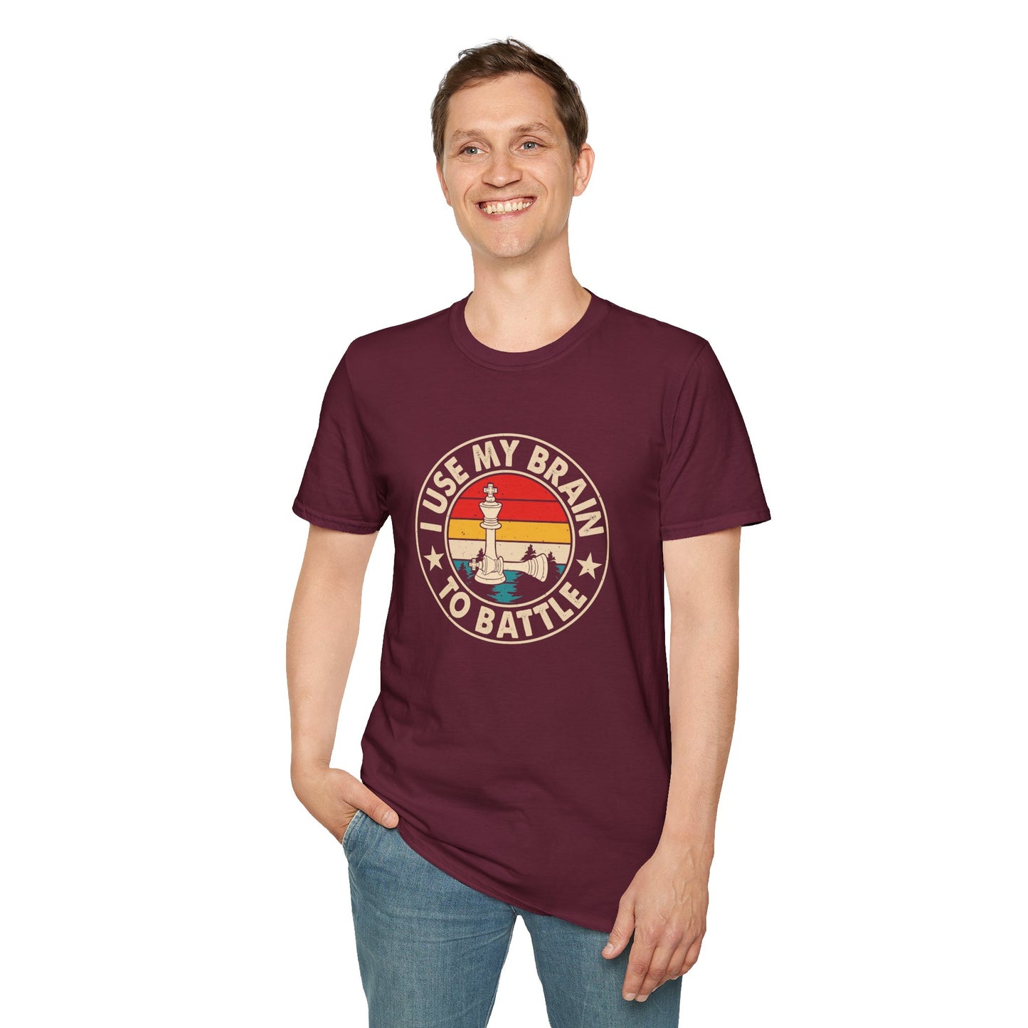 I Use my Brain to Battle T-Shirt