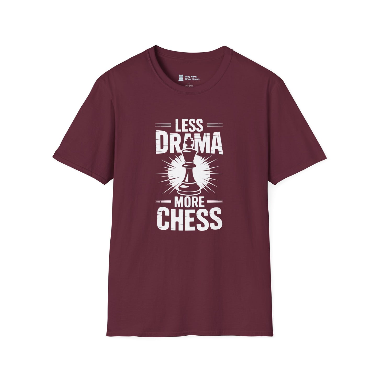 Less Drama More Chess T-Shirt