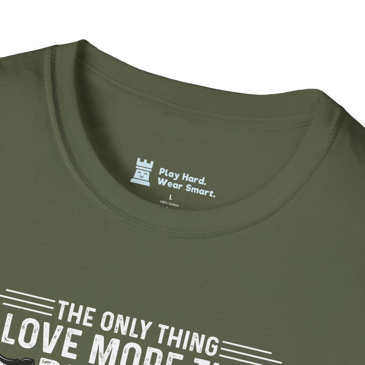 The Only Thing I Love More Than Chess Is Being a Dad T-Shirt