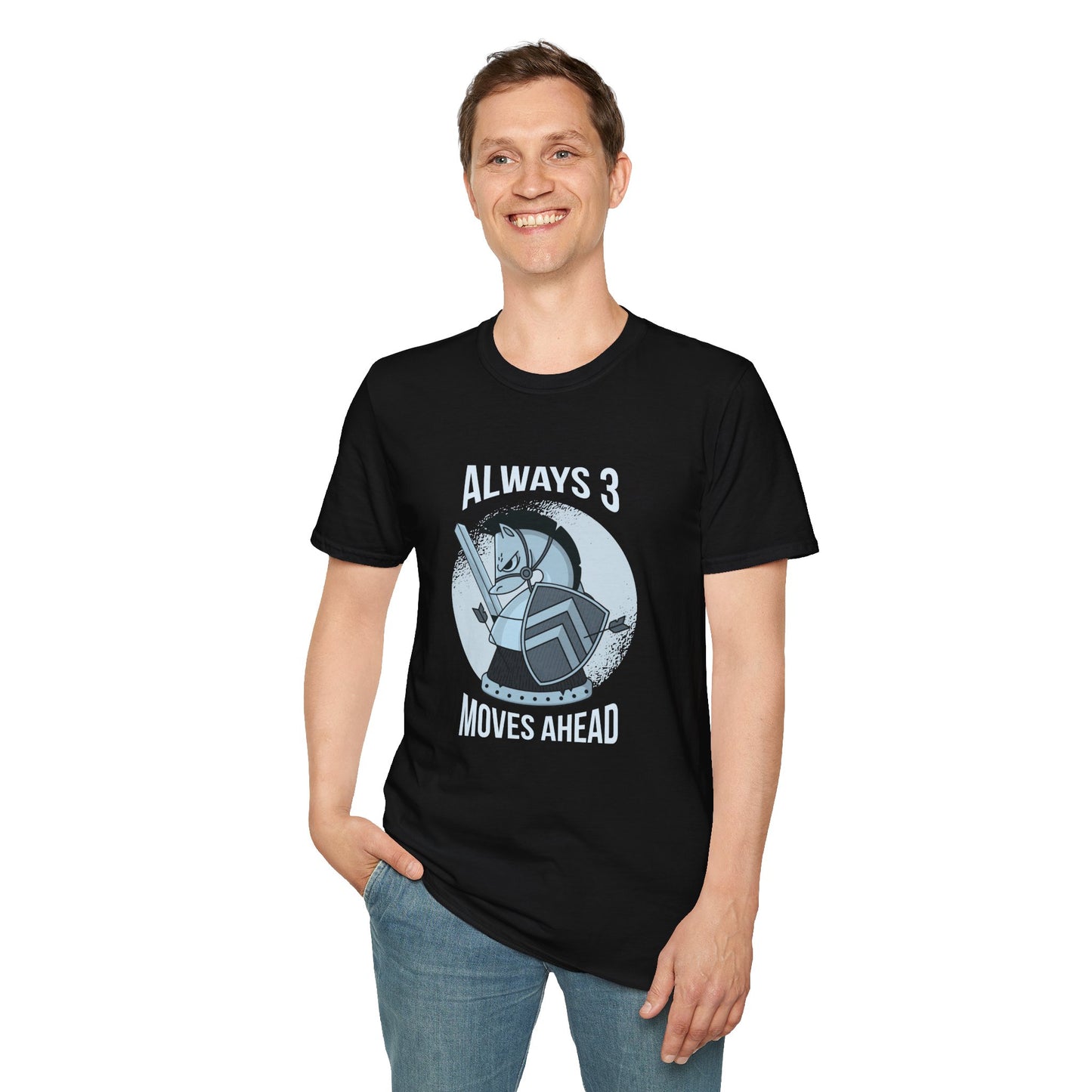 Always 3 Moves Ahead Knight T-Shirt