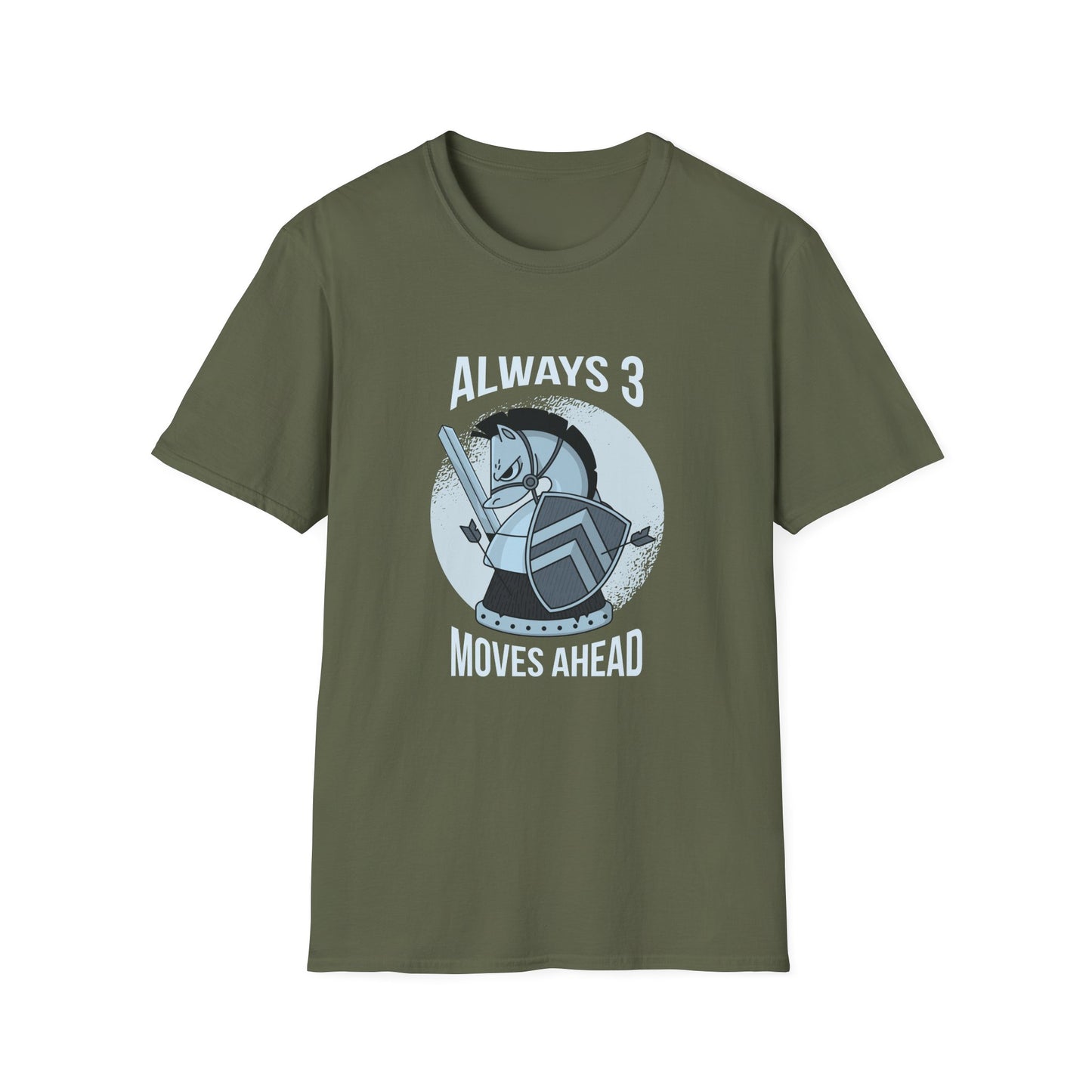 Always 3 Moves Ahead Knight T-Shirt