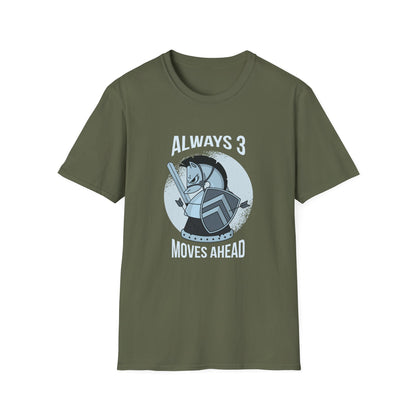 Always 3 Moves Ahead Knight T-Shirt