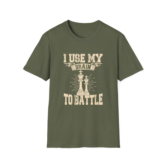 I Use My Brain To Battle T-shirt