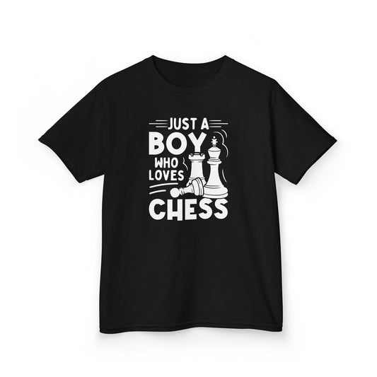 Just a Boy who Loves Chess T-Shirt
