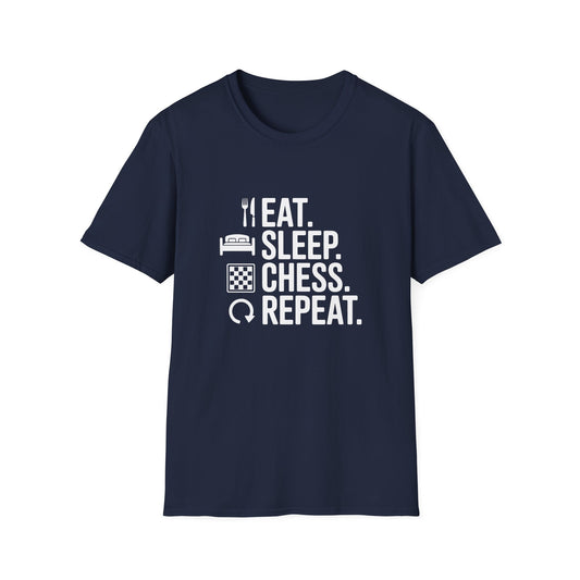 Eat Sleep Chess Repeat T-Shirt