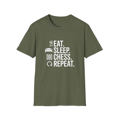 Eat Sleep Chess Repeat T-Shirt
