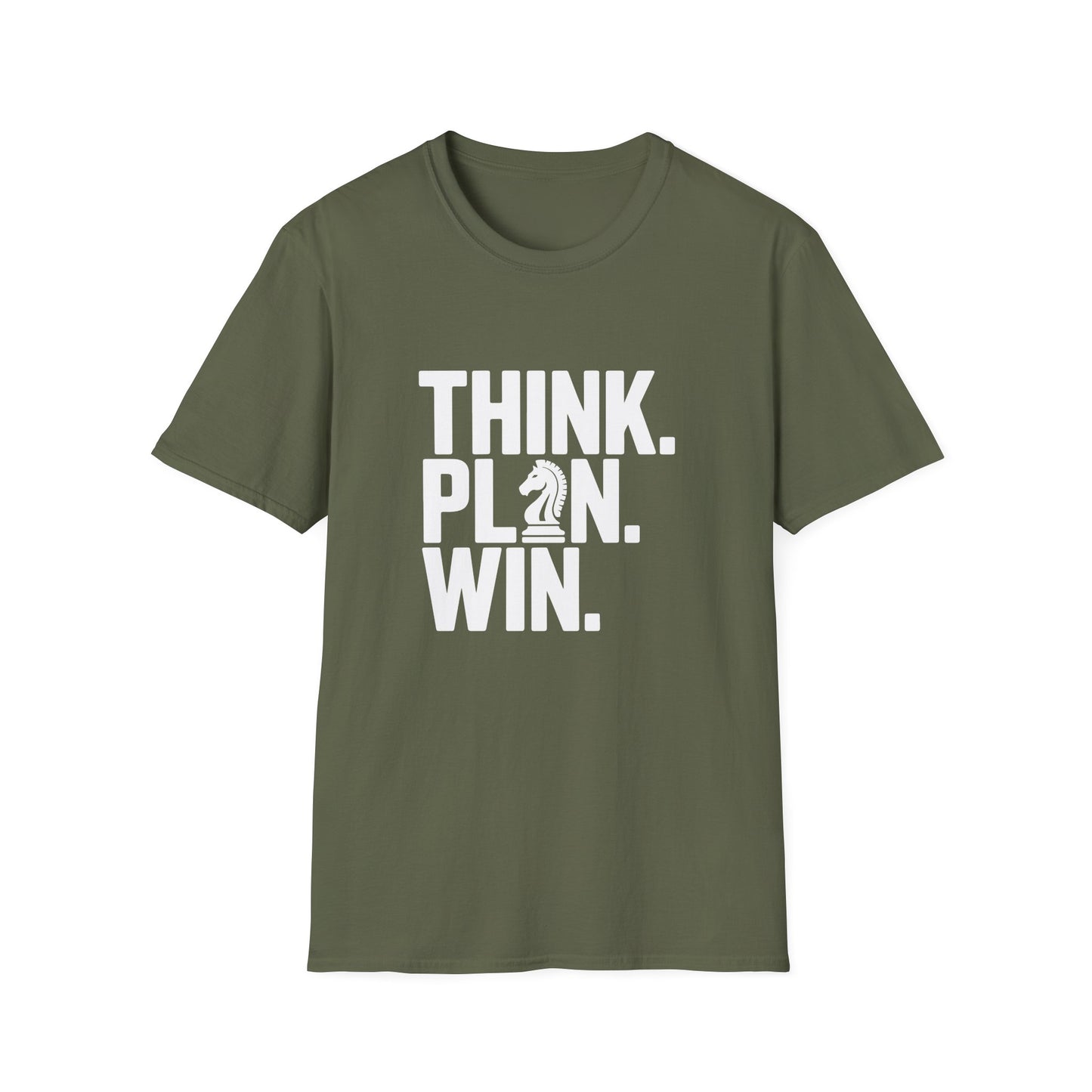 Think Plan Win Chess T-Shirt