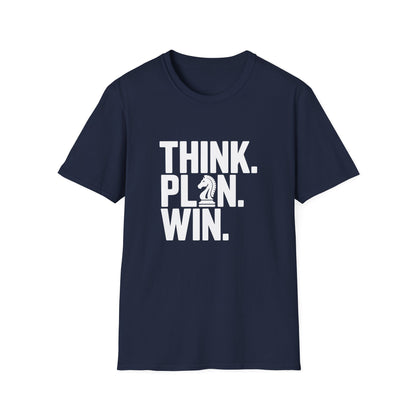 Think Plan Win Chess T-Shirt