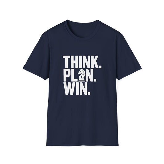 Think Plan Win Chess T-Shirt