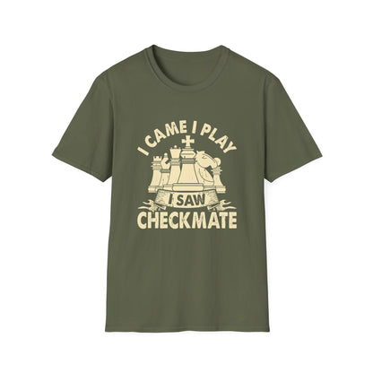 I Came I Play I Saw Checkmate T-Shirt