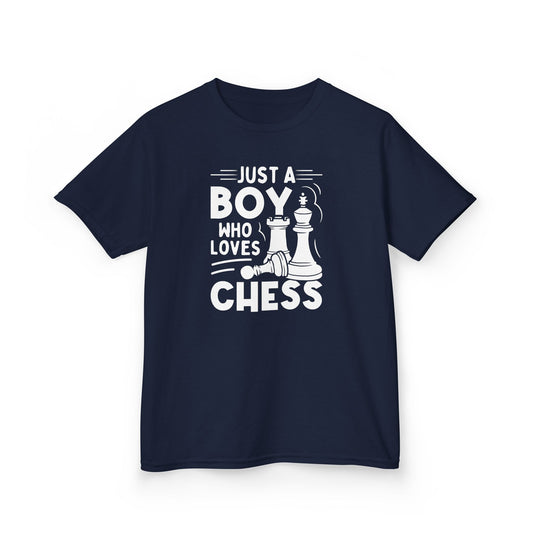 Just a Boy who Loves Chess T-Shirt