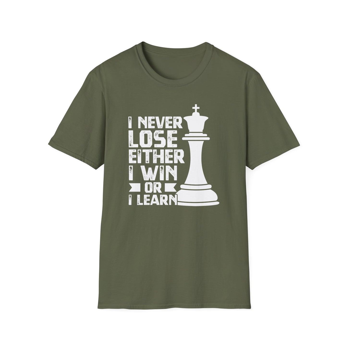 I Never Lose Either I Win or I Learn T-shirt