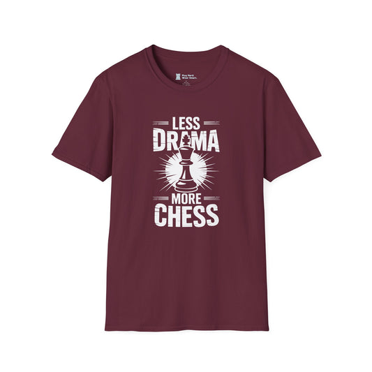 Less Drama More Chess T-Shirt