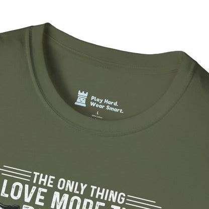 The Only Thing I Love More Than Chess Is Being a Dad T-Shirt