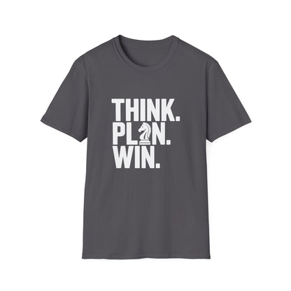 Think Plan Win Chess T-Shirt